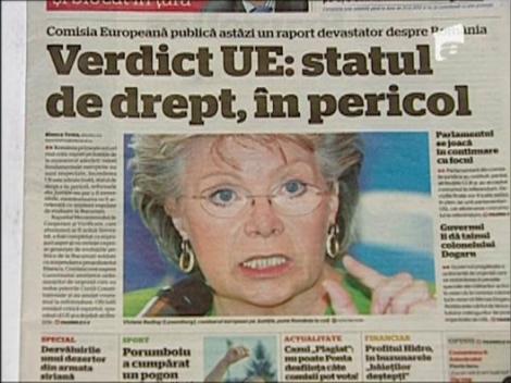 Mircea Badea: "Raportul Comisiei Europene pe Justitie zici ca e scris de Macovei"