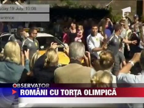 Romania a purtat Torta Olimpica la Londra!