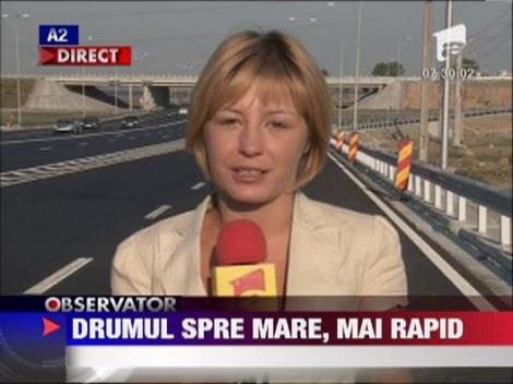 Tronsonul Cernavoda - Medgidia se deschide circulatiei cu restrictii de viteza