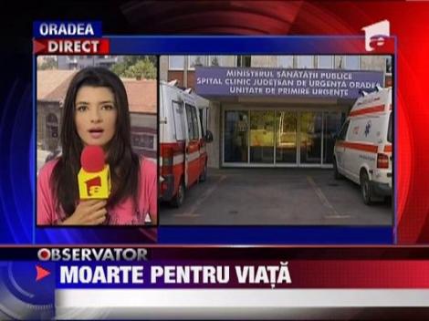 Organele unui bihorean, prelevate astazi, salveaza viata a trei pacienti din Cluj si Bucuresti