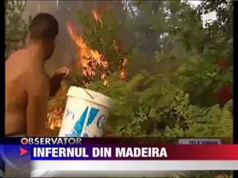 Incendiu violent in Portugalia!