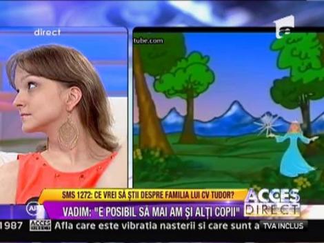 Lidia, fata lui Corneliu Vadim Tudor, vedeta de mica!