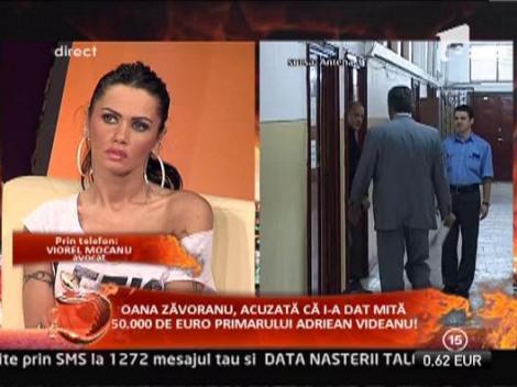 Oana Zavoranu, acuzata ca i-a dat mita 50.000 de euro lui Adriean Videanu