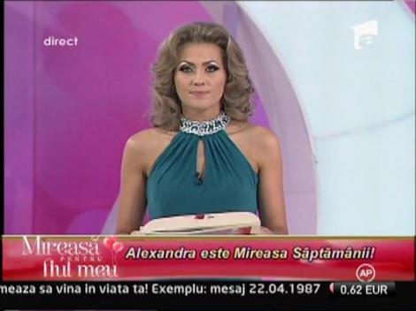 Alexandra este Mireasa Saptamanii!