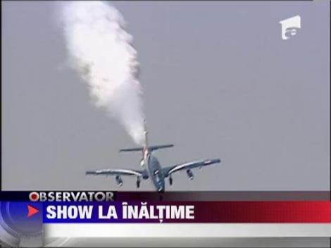Regal aviatic pe cerul Capitalei la Bucharest Air Show 2012