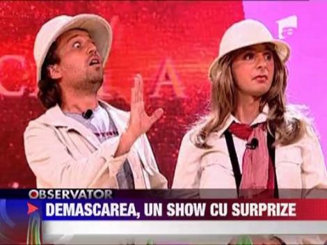 Spiderman vine in platoul Demascarea