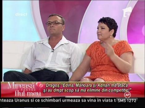 Adrian a parasit platoul emisiunii, dupa ce tatal lui Dragos i-a insultat mama