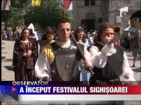 Festivalul Medieval de la Sighisoara si-a deschis portile!