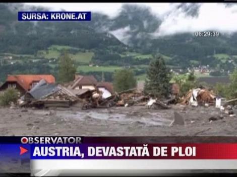 Austria, devastata de ploi si furtuni violente