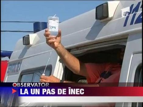 Inca un turist din Mamaia a fost la un pas de inec
