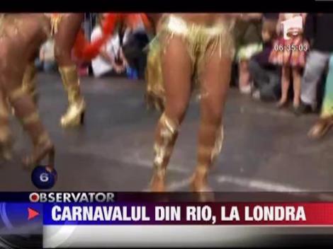 Carnavalul din Rio s-a mutat la Londra