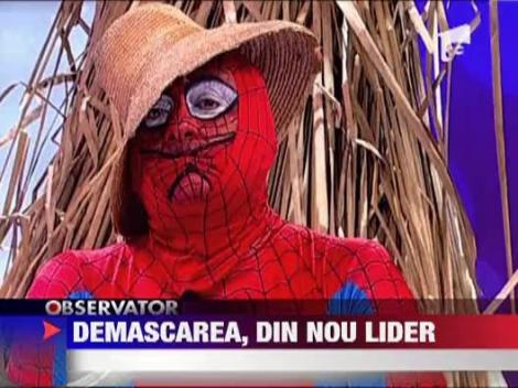 Demascarea, din nou lider