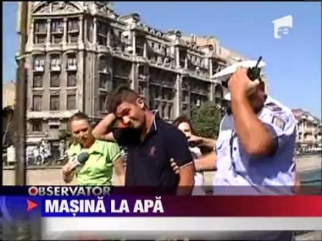 A pierdut controlul masinii si a ajuns in Dambovita