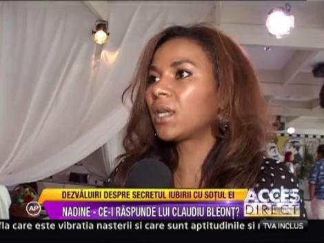 Nadine, dezvaluiri despre secretul iubirii cu sotul ei