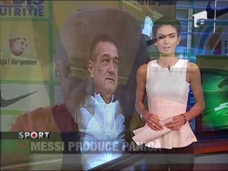 Messi s-a accidentat cu trei saptamani inainte de meciul cu Dinamo