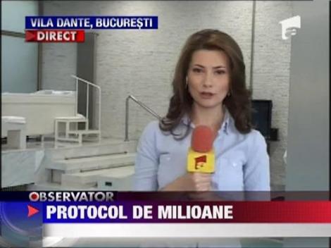 Premierul Victor Ponta, "ghidul" jurnalistilor la Vila Dante, casa renovata pentru Traian Basescu
