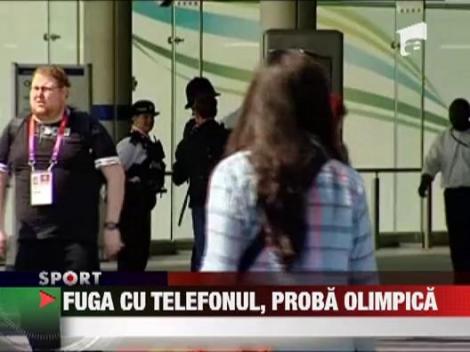 Fuga cu telefonul, proba olimpica