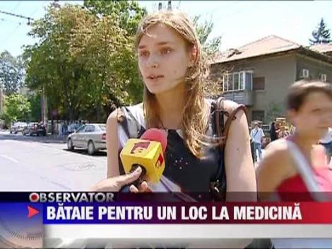 Bataie pentru un loc la Facultatea de Medicina
