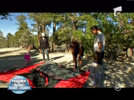 Anamaria Prodan si Laurentiu Reghecampf au plecat la munte, cu cortul