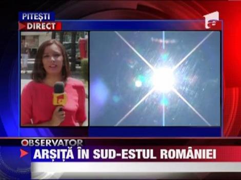 Codul galben de canicula in sudul si estul Romaniei