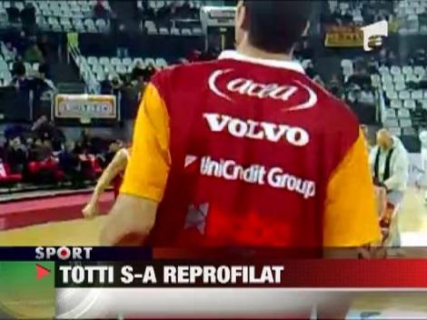Francesco Totti s-a apucat de baschet