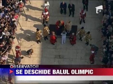 Torta Olimpica, pe ultima suta de metri inainte de ceremonia de deschidere