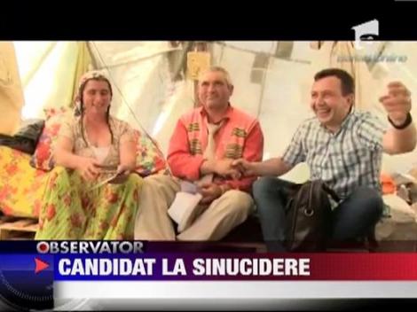 Un fost candidat la primaria din Barlad si-a tras un glont in cap din greseala!