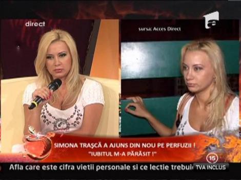 Simona Trasca, parasita din cauza activitatilor ei