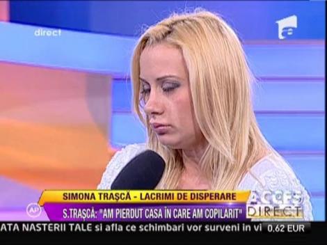 Simona Trasca plange dupa iubitul care a parasit-o