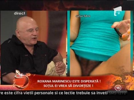 Roxana Marinescu e disperata. Sotul ei vrea sa divorteze!