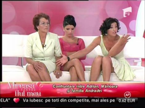 Confruntare intre Adrian, Marioara si familia Andradei