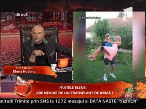 Fratele Elenei Hueanu are nevoie de un transplant de inima