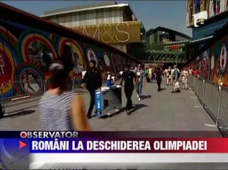 Mii de romani sunt  la Londra si vad  Olimpiada in direct