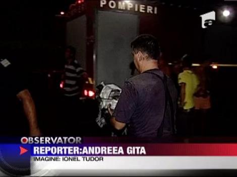 Hotii de cupru au fost cat pe ce sa incendieze o intreaga localitate