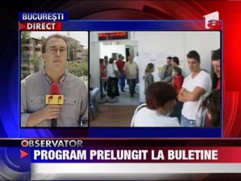 Referendumul schimba programul de la Evidenta Populatiei