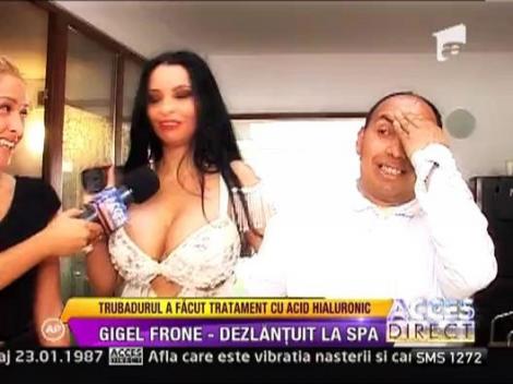 Gigel Frone, relaxare la SPA