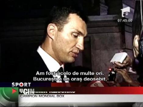 Vitali Klitschko: "Cine-i Lucian Bute, e boxer?"