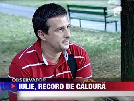 Iulie - Record de caldura in "luna lui Cuptor"