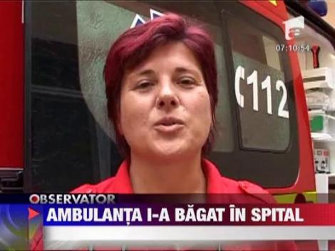 O ambulanta privata i-a bagat in spital