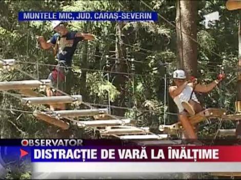 Distractie de vara la inaltime