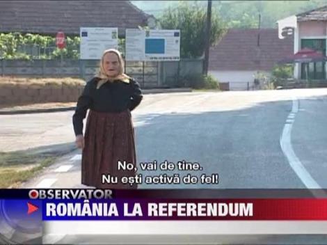 UPDATE / Romania merge la referendum