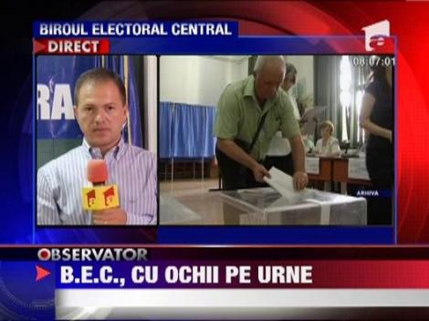 Biroul Electoral Central, cu ochii pe urne