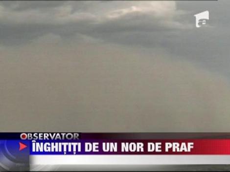 Statul american Arizona, inghitit de o uriasa furtuna de nisip