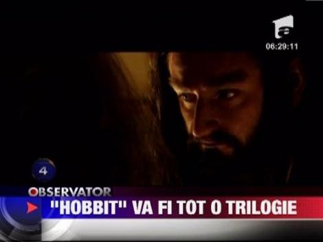 "The Hobbit" va avea trei parti