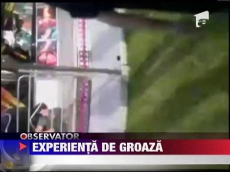 Experienta de groaza in parcul de distractii
