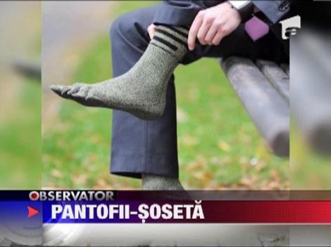 Elvetienii au inventat "Pantofii-soseta "!