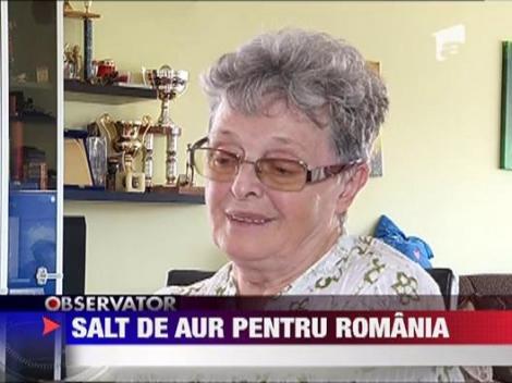 Viorica Viscopoleanu, salt de aur pentru Romania