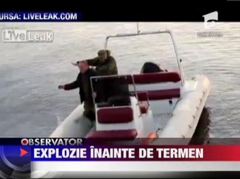 VIDEO! Ce se intampla cand merg rusii la pescuit cu grenade