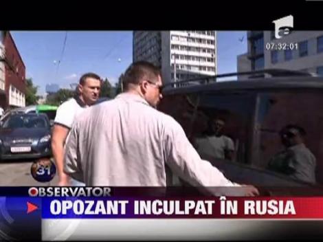Unul dintre cei mai cunoscuti militanti anti-Putin, Alexei Navalnii, risca ani grei de puscarie