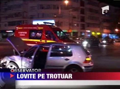 Accident in Constanta: Doua surori lovite de o masina pe trotuar, sub ochii mamei lor